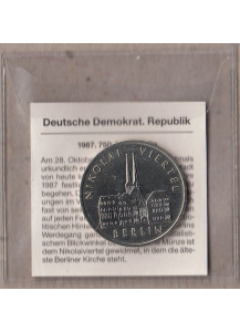 DDR 1987 5 Marchi Nikolai Viertel